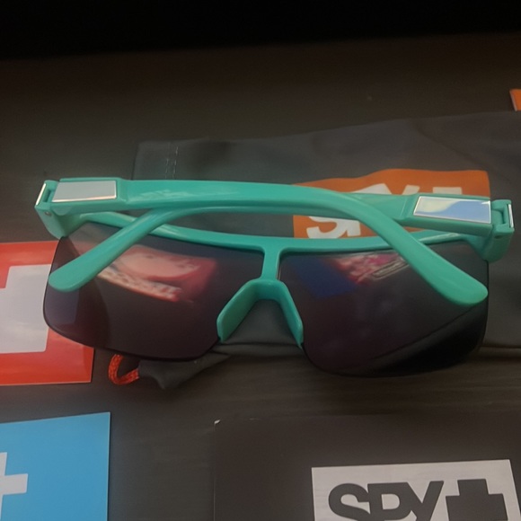 Spy turquoise Sunglasses Flynn 5050 Teal Riff Raff - Picture 6 of 8